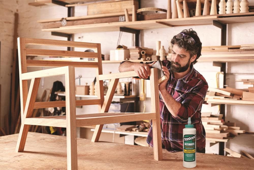 (4 pack) Titebond 1414 16 Oz Tan Titebond® III Ultimate Wood Glue