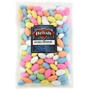 Assorted Jordan Almonds Pastel Colors by Its Delish, 3 LBS Bulk - Almond Nut with Sweet Hard Candy Coating - Candied Wedding Favors, Bridal and Baby Showers, Party Buffets - USA Made, Vegan & Kosher