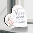 thumbnail image 6 of LifeSong Milestones Rustic Inspirational Heart Block Sign for Farmhouse Decor, 6 of 7