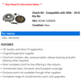 thumbnail image 2 of Clutch Kit - Compatible with 2006 - 2010 Kia Rio 2007 2008 2009, 2 of 2