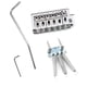 thumbnail image 5 of Conjunto de puente de trémolo Irfora Pieza de repuesto del juego de puente Tremolo para guitarra eléctrica Strat ST Style Irfora Conjunto de puente de trémolo, 5 of 7