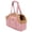 Pink, variant on Winter Warm Dog Tote Bag With Secure Harness Clip, Portable Pet Shoulder Handbag with Plush Lining, Breathable Puppy Travel Bag for Walking, Shopping & Subway