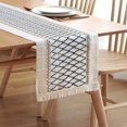 thumbnail image 1 of Tablecloth, Beige Bohemian Tablecloth 30x180cm With Marco Polo Tassel, For Home Table Decoration, 1 of 5
