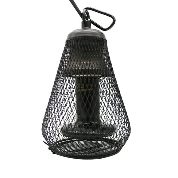 150W Lampe pour Animaux de Compagnie Lampe Chaude Lampe en Céramique Reptile Chats Chiens et Oiseaux Cage Cage Abat-Jour Anti-Échaudage A8402
