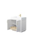 thumbnail image 7 of Wyndham Collection Miranda 36" Wood Single Bathroom Vanity in Black/Dark Blue, 7 of 7