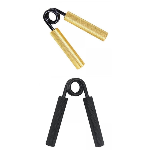 Fortalecedor de puños,Ejercitador de entrenamiento de fuerza Heavy Hand Grips,ejercitador de dedos fortalecedor de agarre de mano Aluminio 250 shamjiam Fortalecedor de puños