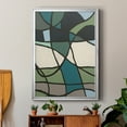 thumbnail image 6 of Multicolor Stained Glass I Premium Framed Print, in Gold, Black, or Silver - Ready to Hang, 6 of 9