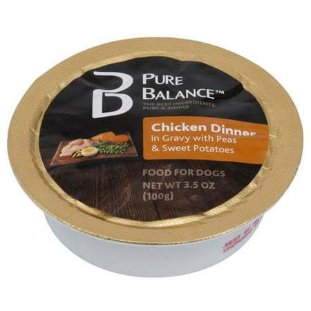 Pure Balance Chicken Dinner in Gravy Canned Dog Food ...