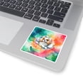 thumbnail image 3 of Funny Watercolor Adorable Cavalier King Charles Spaniel Peeking Through Torn Paper Effect Vinyl Sticker Dog Lover Gifts Waterproof Decal Art Decor - 00026, 3 of 5