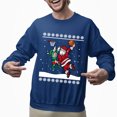 thumbnail image 2 of Christmas Sweatshirt, Santa Basketball Dunk Christmas Sweatshirt, Funny Ugly Holiday Sweatshirt, Xmas Gift for Basketball Lovers, 2 of 5