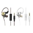 thumbnail image 5 of Pebbuoy High-Performance In-Ear Wired Headphones with Noise-Cancelling Mic HiFi Sound Comfortable Stage Monitor Earphone, 5 of 7