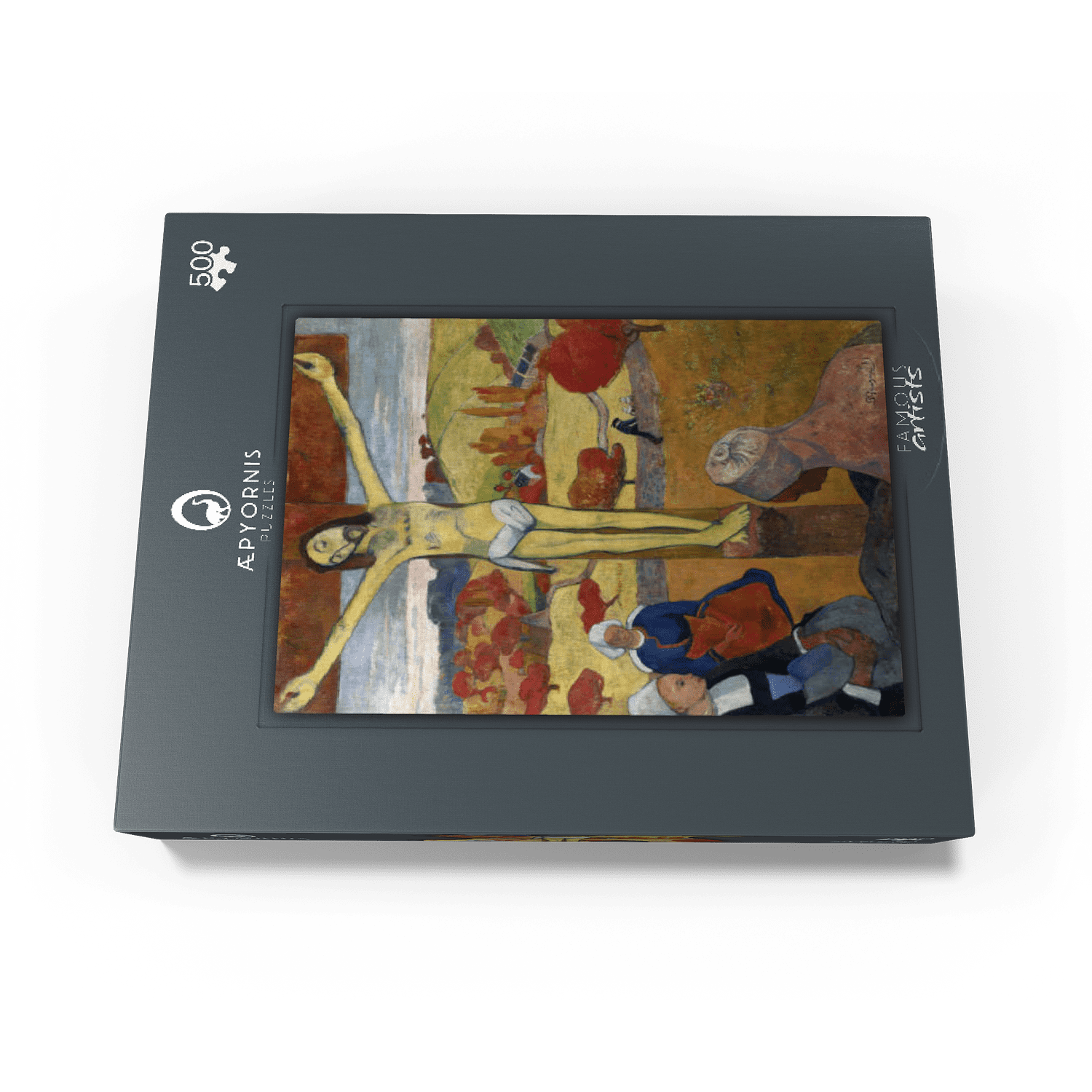 MyPuzzle - Paul Gauguins The Yellow Christ Le Christ Jaune 1886 - Premium 500 Piece Jigsaw Puzzle for Adults