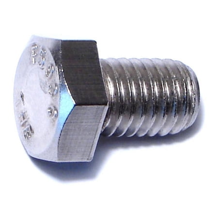1/2 -13 x 3/4 18-8 Stainless Steel Coarse Thread Hex Cap Screws (10 pcs.)
