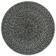thumbnail image 5 of Homewear Marled Twist Juego De 8 Manteles Individuales Redondos De 15 Pulgadas De Algodón, Color Negro, Resistentes Al Calor, Duraderos, Para Mesa De Comedor, Cocina, Fiesta, Vacaciones, Lavables, Uso, 5 of 5
