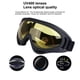 thumbnail image 4 of Gafas de esquí para moto con parabrisas - OTG sobre el cristal, lente cilíndrica ancha, antiempaña, espuma multicapa, amarillo/gris/multicolor, 7,08x3,14 in, 4 of 8