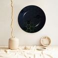 thumbnail image 5 of Kdxio Modern Hexagonal Neon Grid Bone China Decorative Plate Ceramic Decorative Plate for Home Office Wall Stand Decorative Plates for Home Bedroom-10in, 5 of 6