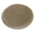 thumbnail image 5 of 1 Piece Velvet Chair Covers Bar Stool Covers Anti-Slip Round Stool Cushion Cover Washable Stool Cushion Slipcover for Dia 12-15" Home Bar Hotel Use Khaki, 5 of 8