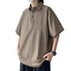thumbnail image 1 of Camiseta de manga corta para hombre, blusa informal transpirable, estilo vintage, holgada, para uso diario, 1 of 8