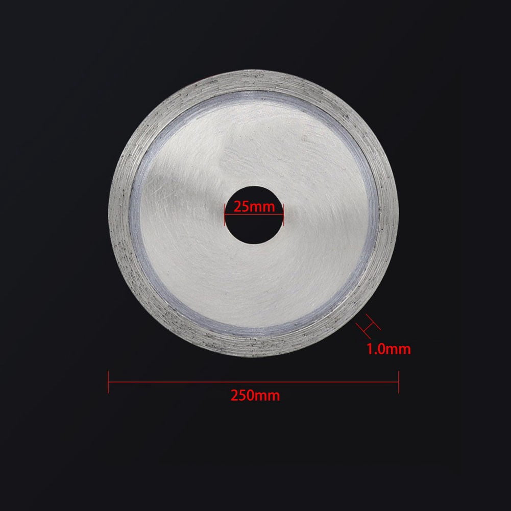 10Inch 250*25Mm Sintered Lapidary Saws Blade Circular Blades Stone Tools