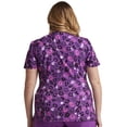 thumbnail image 4 of Cherokee Infinity Scrubs Top For Women Round Print Neck CK609, 4 of 6