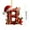 B, variant on Summercome Christmas Ornaments Letter, Alphabet Ornaments with Xmas Hat for Christmas Tree Hanging Ornament, Funny Ornaments, Large Letters Christmas Ornaments 2025 (C)