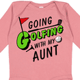 thumbnail image 4 of Inktastic Going Golfing with my Aunt- kids golf Boys or Girls Long Sleeve Baby Bodysuit, 4 of 5