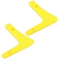 thumbnail image 3 of OULII 2Pcs Barbell Storage Rack Wall Mounted Holder Yellow Suitable for Home Gym Barbell Organizing, 3 of 5