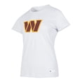 thumbnail image 2 of NFL Playera Aficionado Básica Washington Commanders Blanco para Mujer, Talla Mediana, 2 of 5