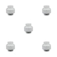 thumbnail image 1 of pitrice Home Hotel Aquarium PVC Pipe Union Connector Replacement Irrigation Threaded Interface Water Hose Equal Connectors 20mm 5Set, 1 of 6