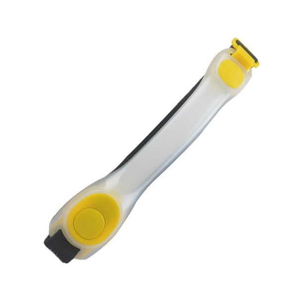 Pulsera LED, Accesorios para pulsera LED, Pulsera LED luminosa, Pulsera deportiva, Amarillo