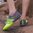thumbnail image 6 of Barefoot Shoes Womens Men,Unisex Barefoot Water Shoes Breathable, Anti- Hiking Footwear for Athletic Wide Toe Shoe Footwear for Hiking, Walking, Running, Yoga, and Water Sports(Green/44), 6 of 8