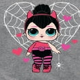 thumbnail image 3 of LOL Surprise! - Halloween - Spider Webs, Costumes, & Hearts - Toddler & Youth Girls Raglan Graphic T-Shirt, 3 of 4