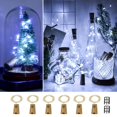 thumbnail image 1 of Luces para botellas de vino Osteplus, 6 unidades, funcionan con pilas, color blanco frío, 1 of 7