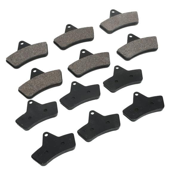 Brake Pads, Safe Uniform Braking Disc Brake Pad 6PCS for Motorcycle