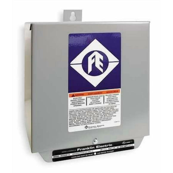 Franklin Electric 3 HP, 230V, 1 PHASE Submersible Water Pump Control Box, 2823028110