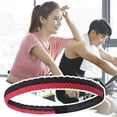 thumbnail image 3 of Ettsollp Sports Headband Great Sweat Absorption Capacity High Elastic Stretch Soft Non-slip Breathable Braided Colorful Reusable Yoga Jogging Pilates Workouts Headband, 3 of 8