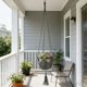 thumbnail image 5 of Cesta colgante tejida | Soporte de malla para plantas con cordón | Macetero de macramé hecho a mano para uso interior y exterior | Soporte para macetas para la decoración de la sala de estar, 5 of 6
