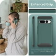 thumbnail image 4 of TUDIA Merge Google Pixel 7 Pro Étui (2022) Magsafe Compatible Robuste - Vert Chasseur, 4 of 7