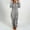Gray, variant on Women's Fleece Warm Hooded Jumpsuit Sherpa Fuzzy Pajamas Long Sleeve Cute Cat Onesie Winter Warm Rompers Sleepwear