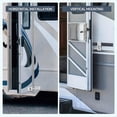 thumbnail image 5 of Support de Porte RV, Loquet de Porte de Remorque Silencieux Amélioré, Attrape de Porte de Van en Métal, Support de Porte en T, Kit de Support de Porte RV 6 Pouces, Argent, 5 of 5