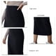 thumbnail image 5 of Falda midi ajustada con tubo, falda ajustada con cintura alta, falda ajustada con cintura alta, falda midi con cintura elástica, de primera línea, 5 of 6