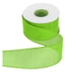 thumbnail image 1 of Cinta de alambre de yute Uxcell de 2" x 10 yardas, cinta de borde de alambre, correa tejida, verde claro, 1 of 7