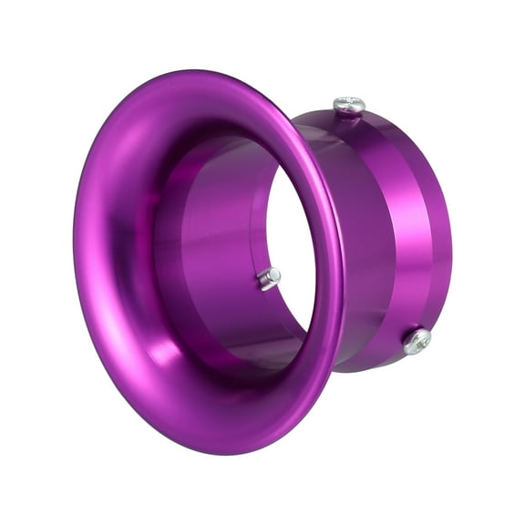 Unique Bargains 50mm 1.97" Motorcycle Velocity Stack for Honda for Yamaha for Kawasaki ATV Aluminum Alloy Purple