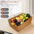 thumbnail image 3 of Xiao Hua Natural Willow Storage Basket with Handle -30x20x10cm, 3 of 4