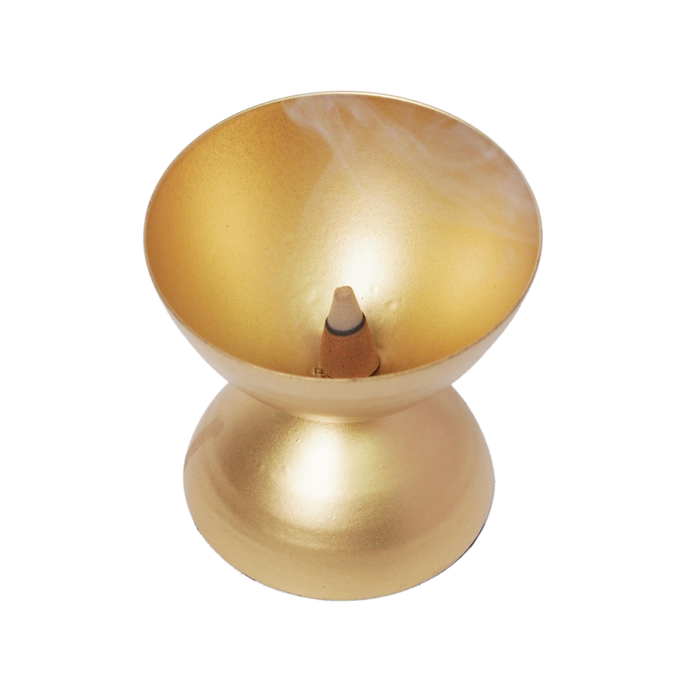 Better Homes & Gardens Metal Gold Incense Burner