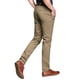 thumbnail image 2 of Pantalones Ajustados Entallados Casual para Hombre en Caqui Claro Talla 36, 2 of 6