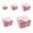 Pink, variant on Selrti 1 Set Exploding Gift Box 5 Layer Christmas Money Box Paper Reusable Holiday Gift Boxes for Holding Snacks Sweets Cash Birthday Wedding Xmas Party