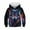 1#Black, variant on Kiijoy Boys Hoodie Wolf Print Pullover Hooded Sweatshirt with Pocket, Sizes 3-4