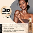 thumbnail image 5 of Ikzee Body Shimmer Oil, Bronze Gold Face Body Luminizer 100ml,Shimmer Body Glitter Oil Highlighter Summer Glowing Makeup, 5 of 11