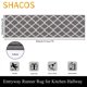 thumbnail image 2 of Alfombra SHACOS 60x213 cm Antideslizante con Respaldo de Goma Gris Claro, 2 of 9